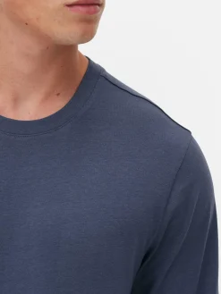 T-shirt à Manches Longues En Coton