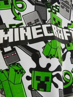T-shirt à Motif Minecraft Creeper