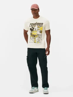 T-shirt à Motifs Style Bande Dessinée Pokémon