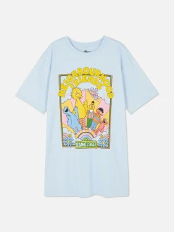 T-shirt De Nuit Long Oversize 1, Rue Sésame