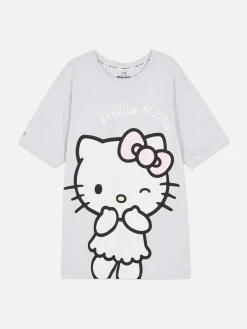 T-shirt De Nuit Oversize Hello Kitty