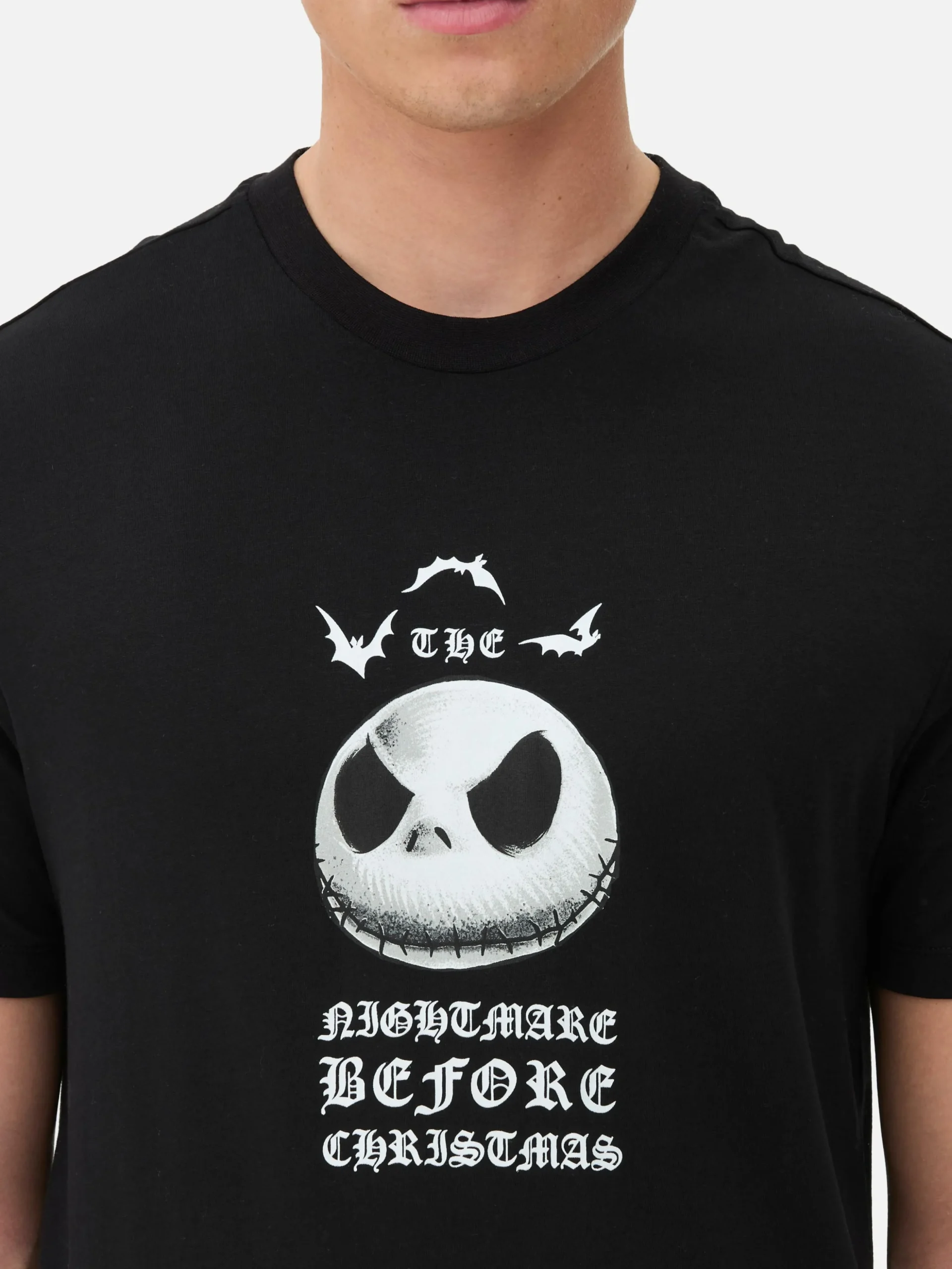 T-shirt Disney L’Étrange Noël De Monsieur Jack De Tim Burton