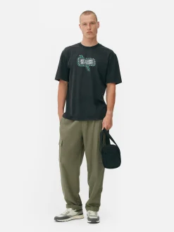 T-shirt Effet Délavé Beetlejuice