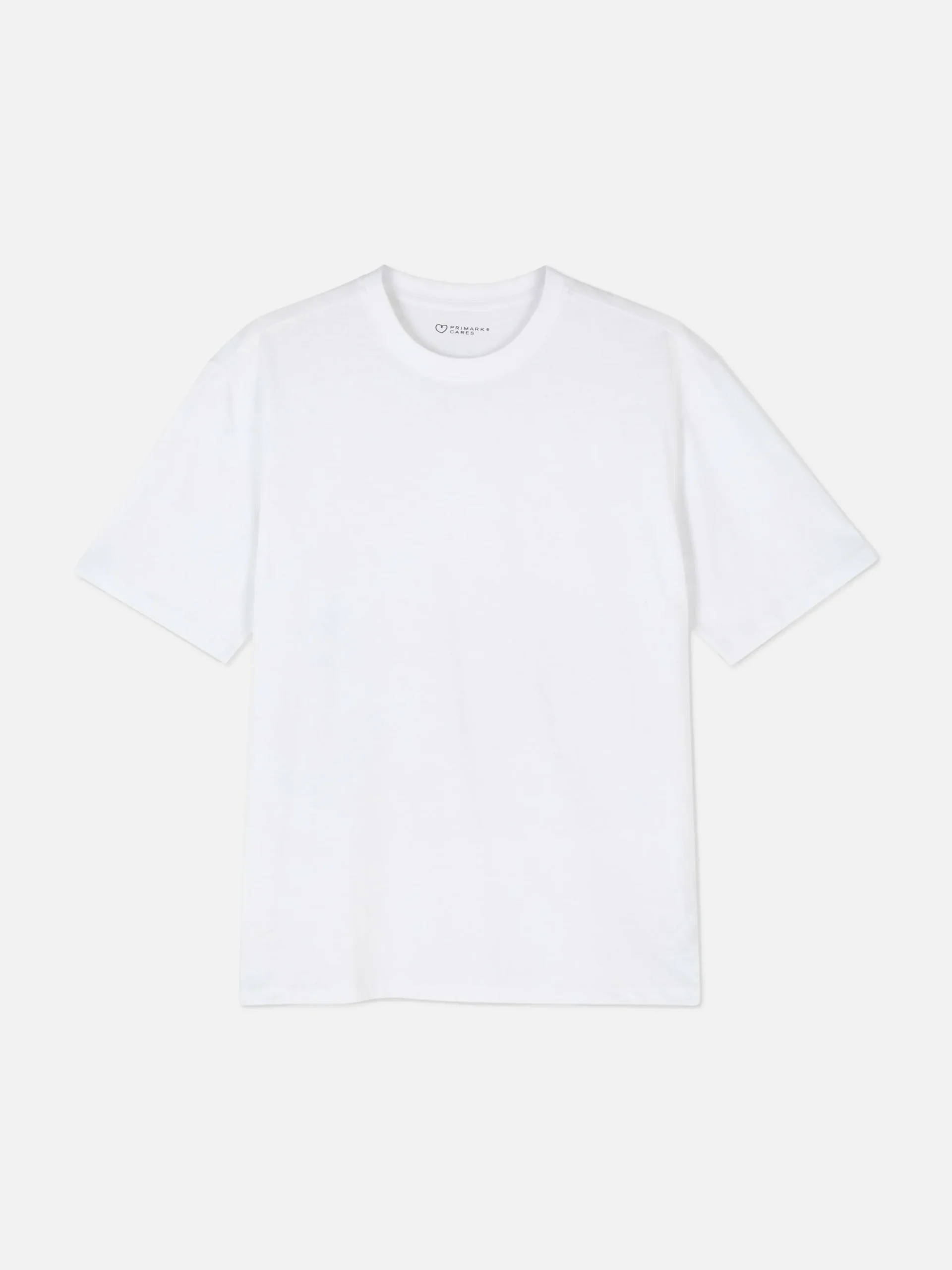 T-shirt En Coton à Coupe Décontractée