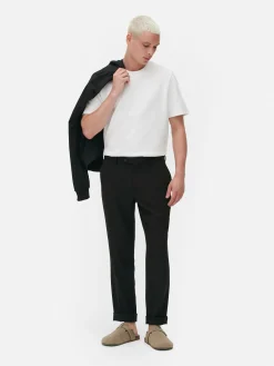 T-shirt En Maille Ottoman Côtelée