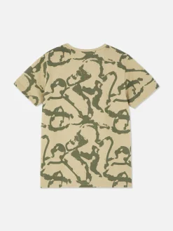 T-shirt Graphique à Manches Courtes