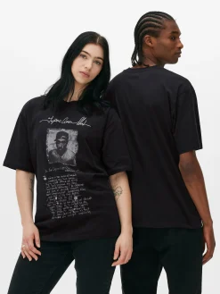 T-shirt Graphique Avec Inscription Tupac