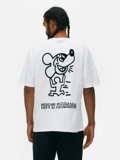 T-shirt Graphique Disney Mickey Mouse X Keith Haring