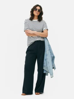 T-shirt Oversize à Manches Courtes