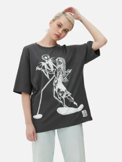 T-shirt Oversize Disney L’Étrange Noël De Monsieur Jack De Tim Burton