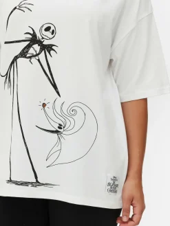 T-shirt Oversize Disney L’Étrange Noël De Monsieur Jack De Tim Burton