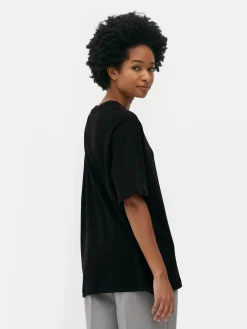 T-shirt Oversize En Jersey Incontournable