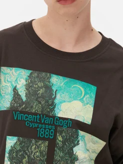 T-shirt Oversize Les Cyprès De Van Gogh