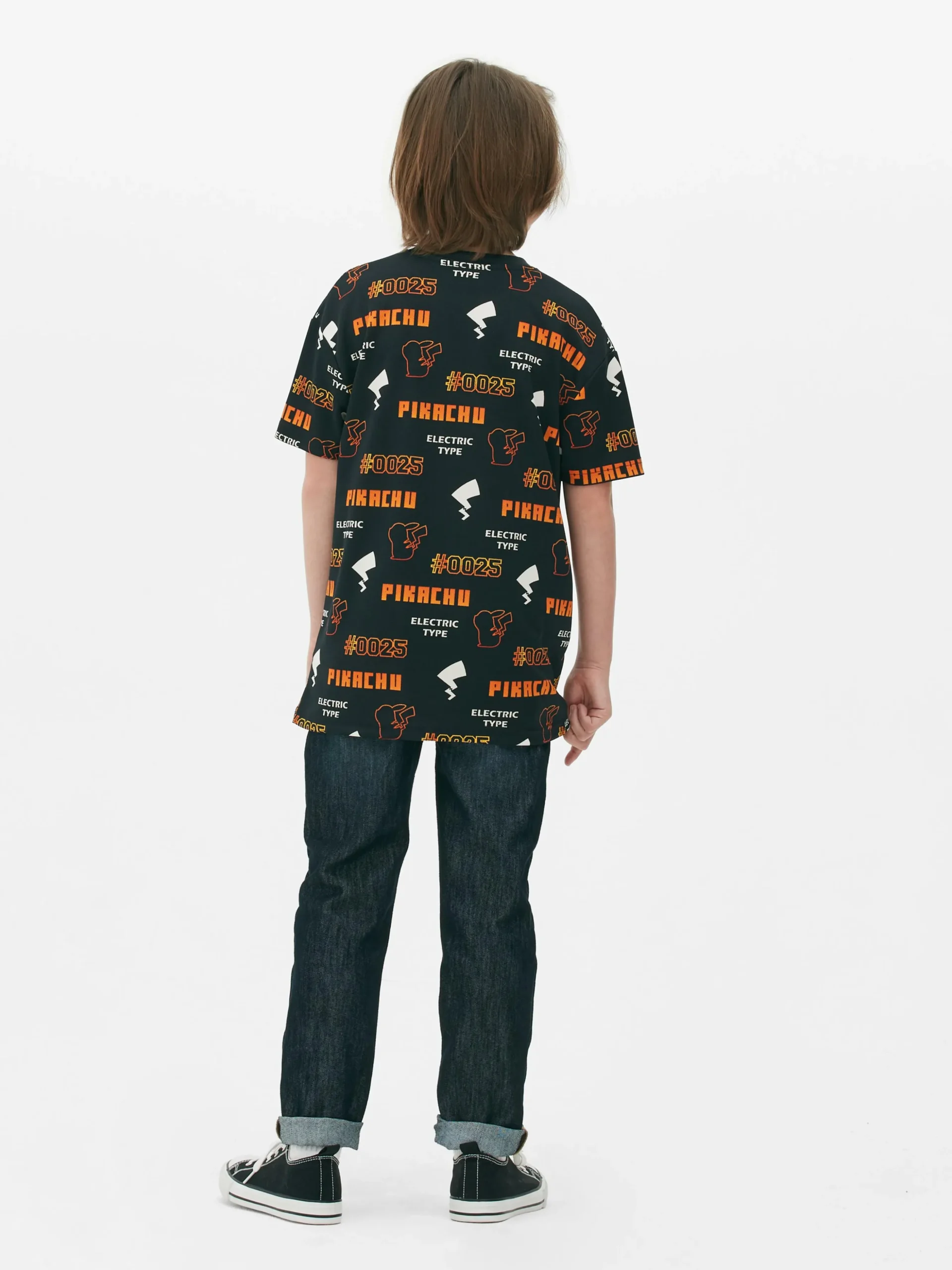 T-shirt Pokémon électrique Pikachu