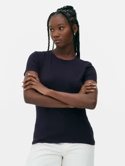 T-shirt Ras Du Cou Stretch