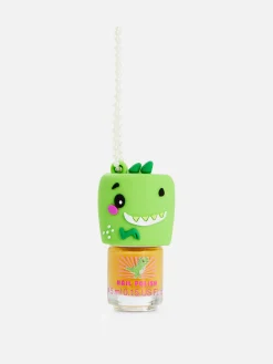 Vernis à Ongles Dino Avec Chaîne En Fausses Perles