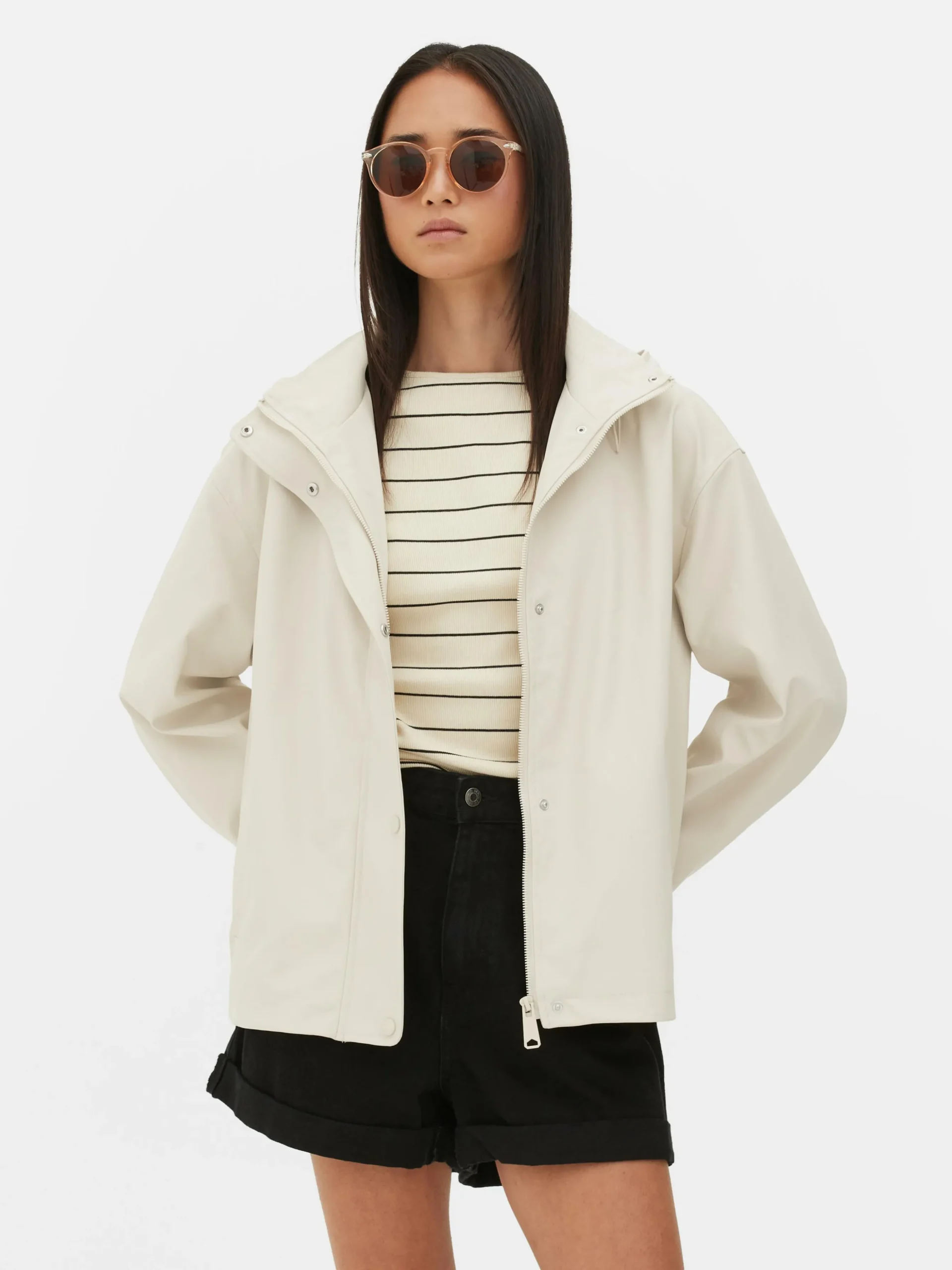 Veste De Pluie à Capuche