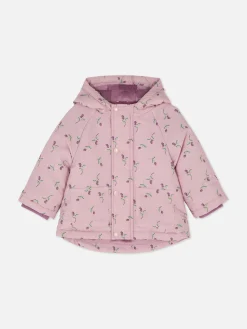 Veste Florale à Capuche