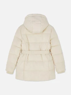 Veste Matelassée à Ceinture