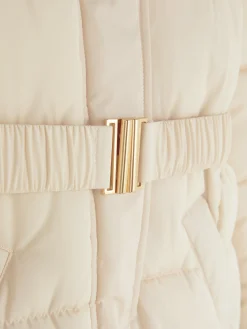 Veste Matelassée à Ceinture