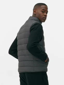 Veste Rembourrée Et Zippée Sans Manches