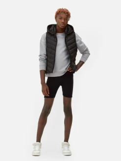 Veste Sans Manche à Capuche