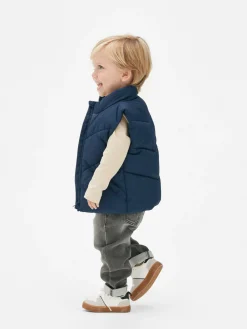 Veste Sans Manche Matelassée Zippée