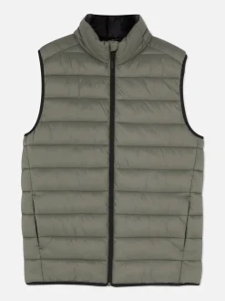 Veste Sans Manche Zippée