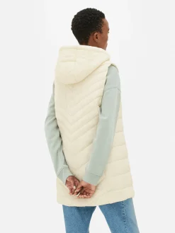 Veste Sans Manches Longue Matelassée