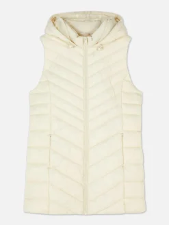 Veste Sans Manches Longue Matelassée