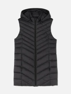 Veste Sans Manches Longue Matelassée