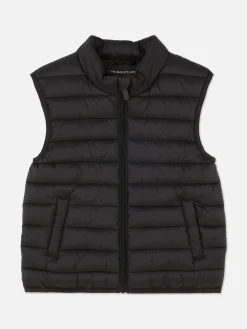 Veste Sans Manches Rembourrée Zippée