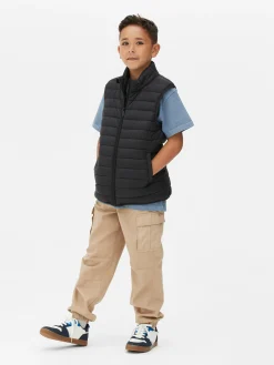 Veste Sans Manches Rembourrée Zippée