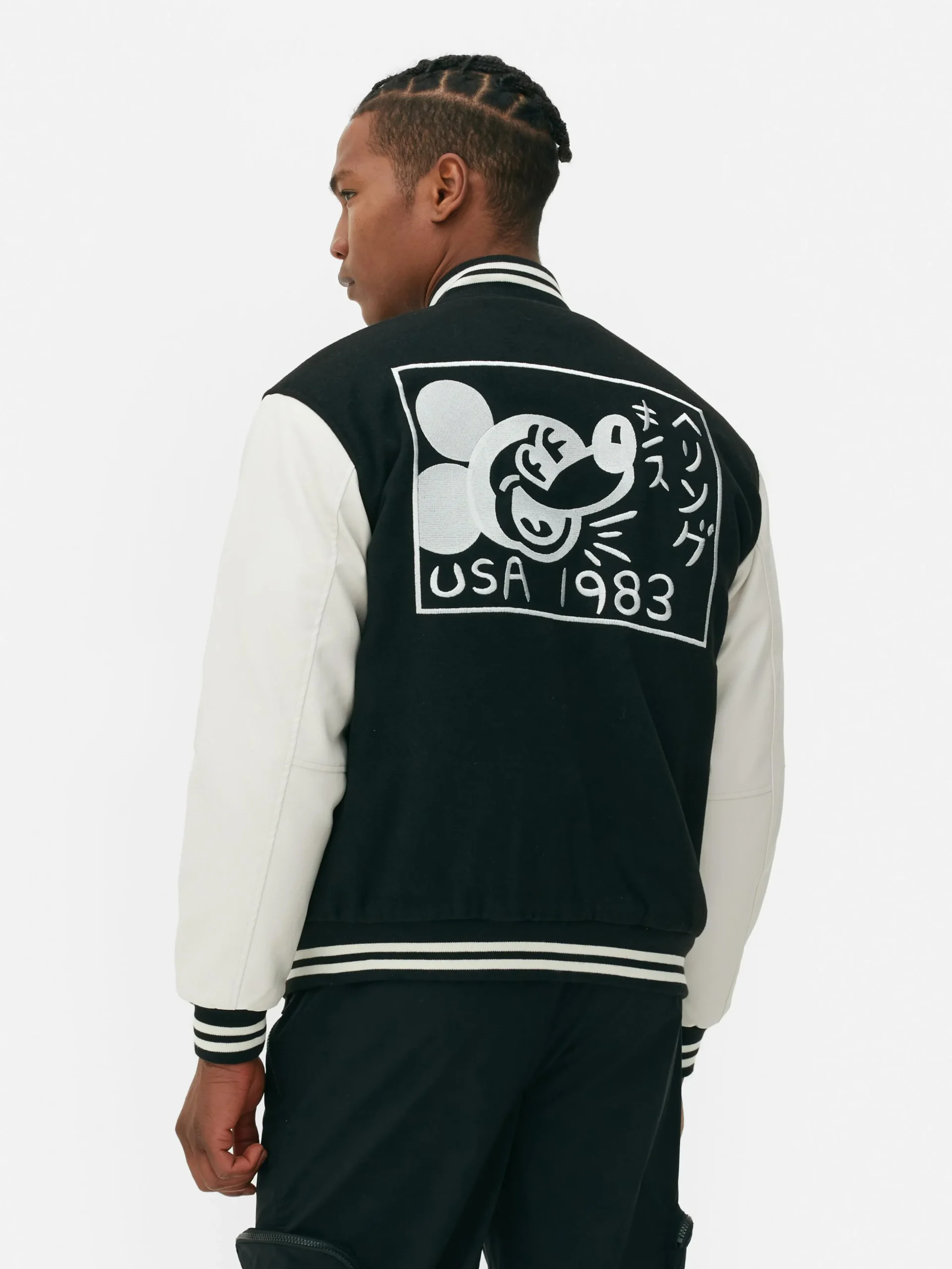 Veste Universitaire Disney Mickey Mouse X Keith Haring