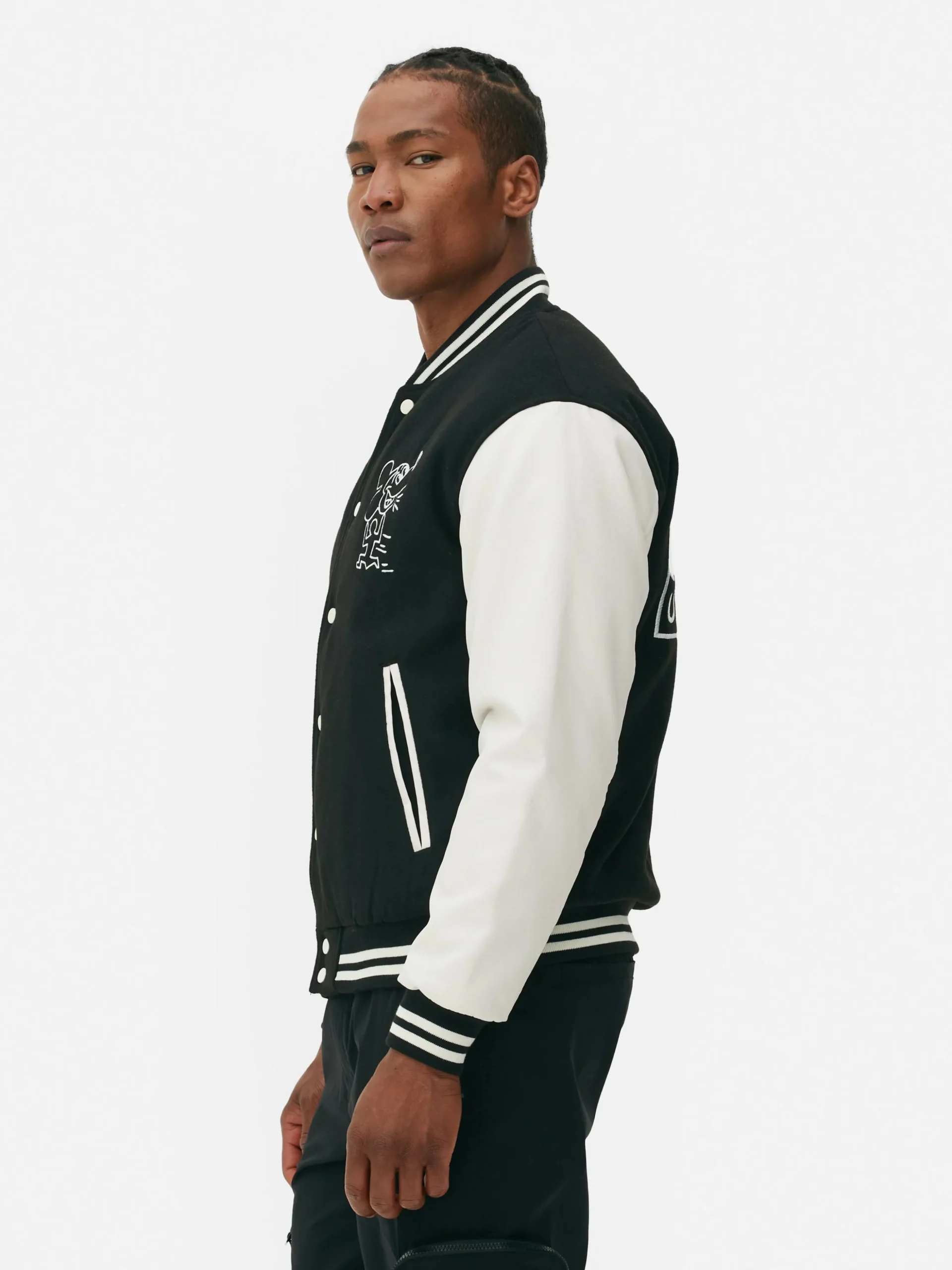 Veste Universitaire Disney Mickey Mouse X Keith Haring